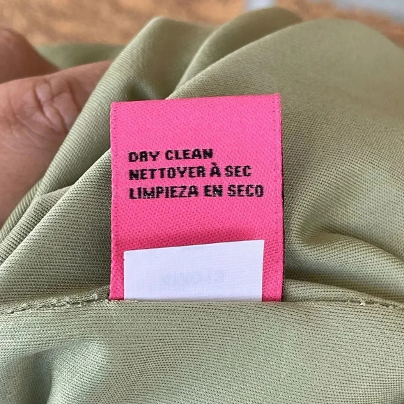 Betsey Johnson Green Lace Bell Sleeve Dress size 4 - Picture 10 of 10